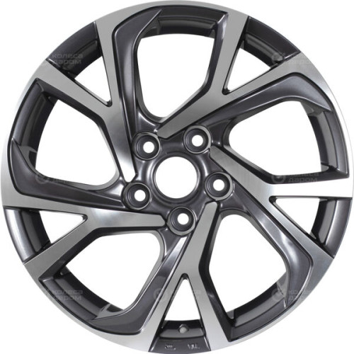 Колесный диск Replay LX168 7xR17 5x114.3 ET35 DIA60.1 насыщенный темно-серый полностью полированный