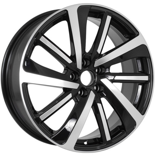 Легковой диск КиК КС1111 7x18 5x108 ET23 60,1 Алмаз черный