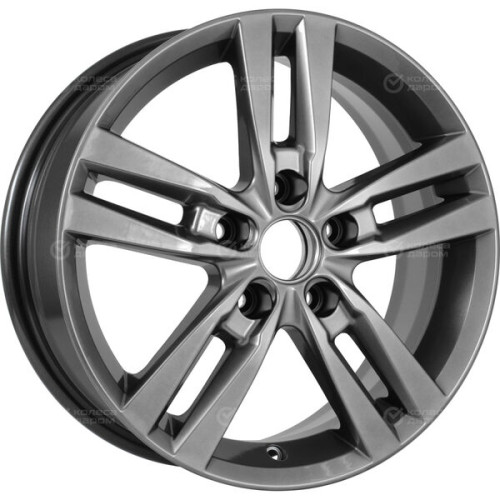 Колесный диск КиК Rassvet 6.5xR16 5x100 ET38 DIA67.1 темно-серебристый
