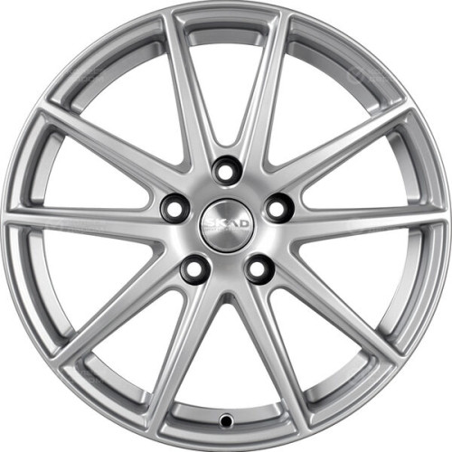 Колесный диск СКАД Амстердам 7xR17 5x114.3 ET45 DIA66.1 серебристый