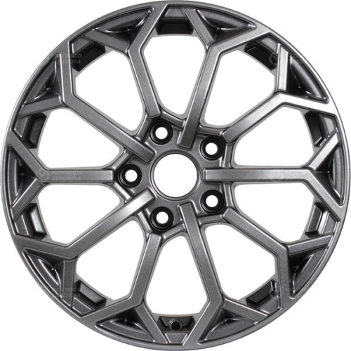 Колесный диск iFree Спейс-Нидл 6.5xR16 5x100 ET38 DIA67.1 насыщенный тёмно-серебристый