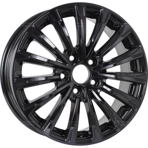 Колесный диск KDW KD1610 6.5xR16 5x114.3 ET50 DIA66.1 черный глянцевый