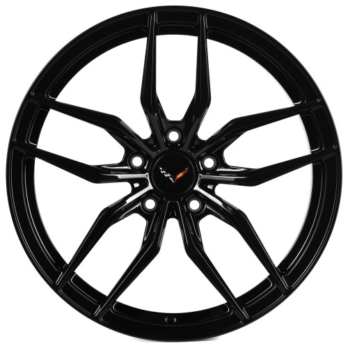 Легковой диск Skill Wheels CS661 10x19 5x120,65 ET43 70,3 чёрный глянцевый