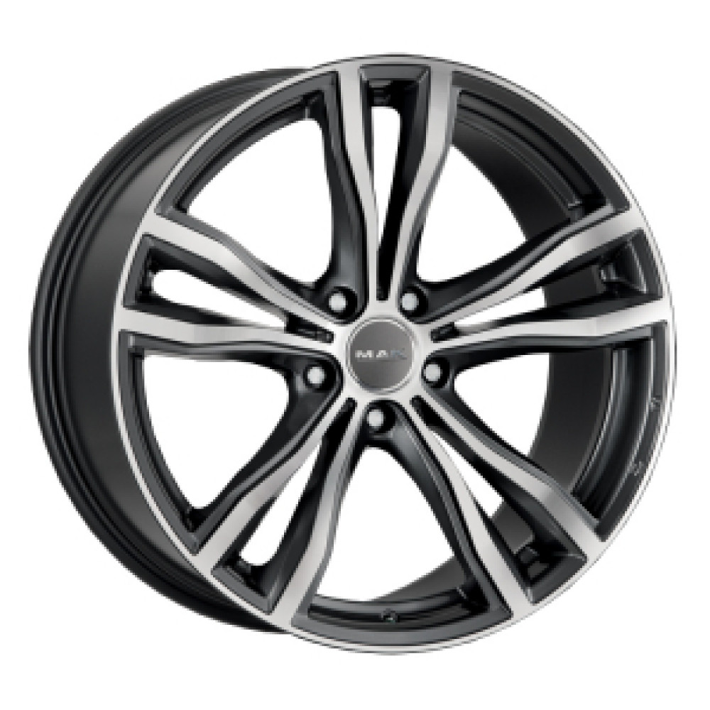 Легковой диск MAK X-Mode 9x19 5x120 ET18 74,1 Gun Metal Mirror Face