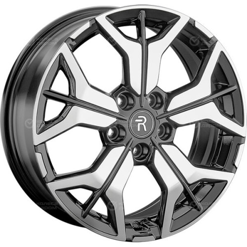 Колесный диск Replay SK163 7xR17 5x112 ET45 DIA57.1 черный полностью полированный