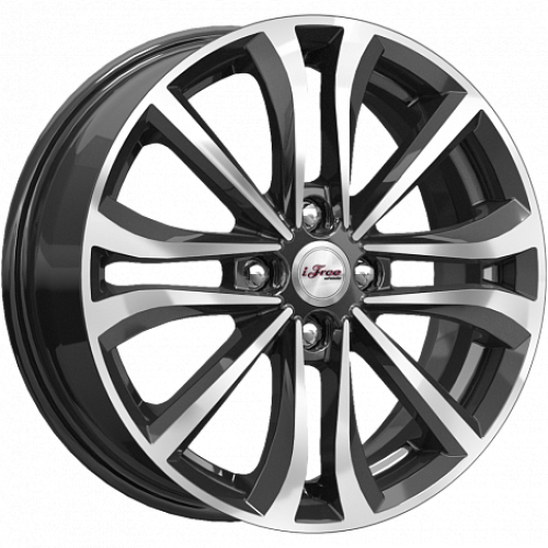 Легковой диск iFree Панган 6x16 4x100 ET45 56,6 Блэк Джек