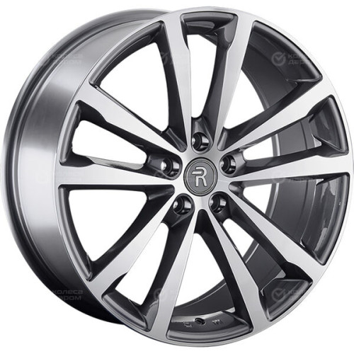 Колесный диск Replay GL67 8.5xR19 5x108 ET46 DIA63.3 насыщенный темно-серый полностью полированный
