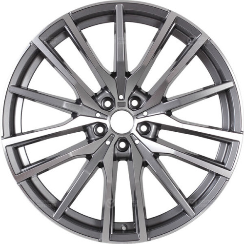 Колесный диск Replay B253 10.5xR21 5x112 ET43 DIA66.6 насыщенный темно-серый полностью полированный