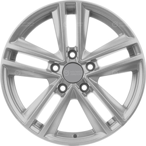 Колесный диск Carwel Неро 133 6.5xR16 5x100 ET43 DIA57.1 серебристый металлик