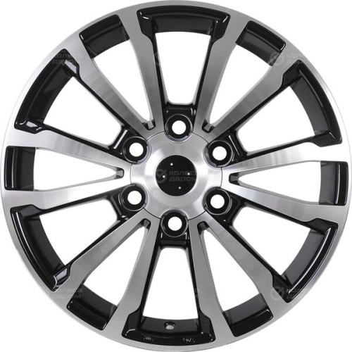 Колесный диск Replay TY263 7.5xR19 6x139.7 ET25 DIA106.1 черный полностью полированный