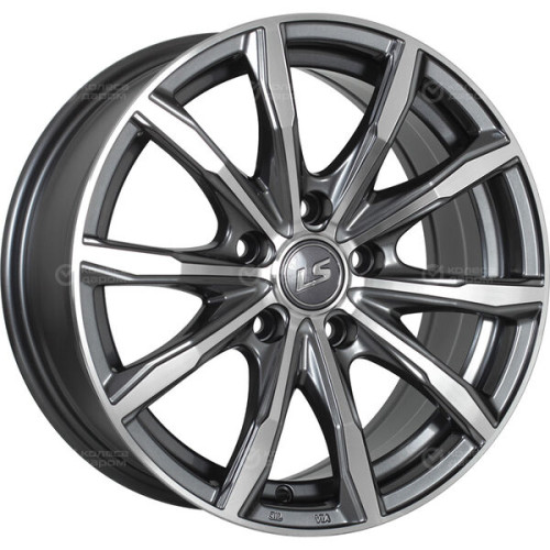 Колесный диск LS LS 786 6xR16 4x100 ET52 DIA54.1 насыщенный темно-серый полностью полированный