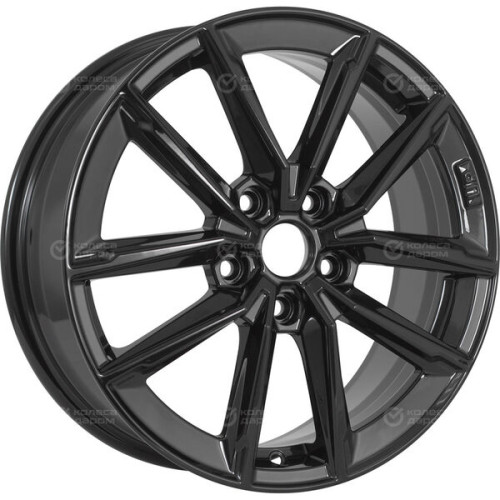 Колесный диск WUP Up104 6.5xR17 5x114.3 ET40 DIA66.1 черный глянцевый