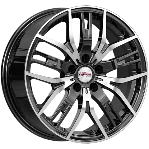 Легковой диск iFree Аскет 7x17 5x100 ET45 56,1 Блэк Джек