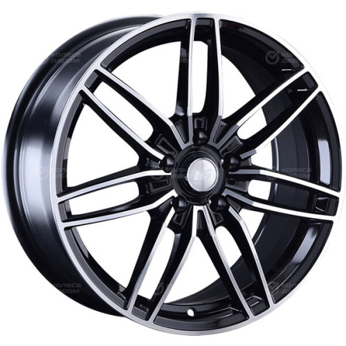 Колесный диск LS LS 1241 7.5xR17 4x100 ET40 DIA60.1 черный полностью полированный