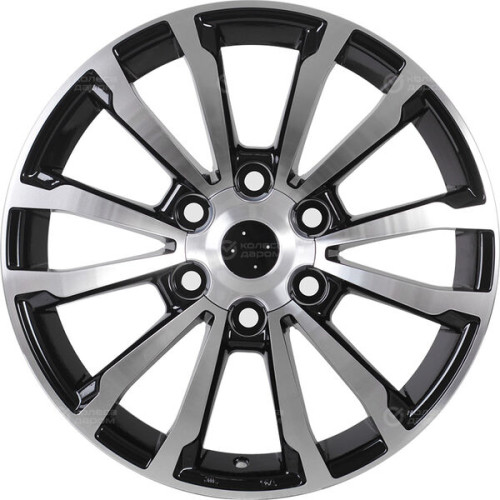 Колесный диск Replay TY263 7.5xR17 6x139.7 ET25 DIA106.1 черный полностью полированный