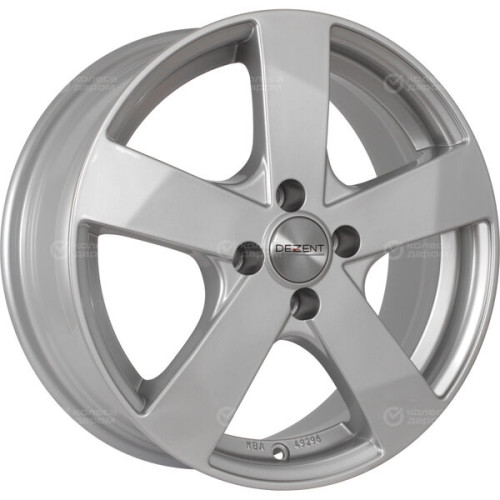 Колесный диск Dezent TD 6xR15 5x100 ET38 DIA57.1 серебристый