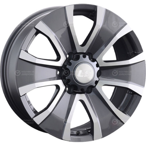 Колесный диск LS LS 953 8.5xR20 6x139.7 ET25 DIA106.1 насыщенный темно-серый полностью полированный