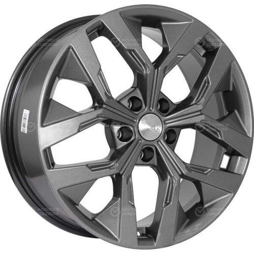 Колесный диск СКАД Ламберт 7.5xR18 5x114.3 ET35 DIA60.1 темно-серый цвет с перламутровыми оттенками