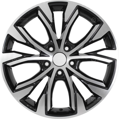 Колесный диск Replay VV237 7xR18 5x112 ET43 DIA57.1 черный полностью полированный