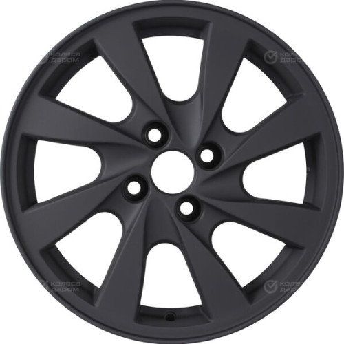 Колесный диск KDW KD1547 (15_Kalina Cross) 6xR15 4x98 ET33 DIA58.5 черный матовый