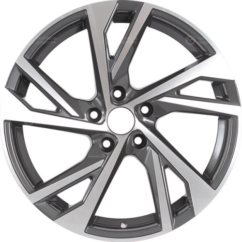 Колесный диск Replay LX192 8xR18 5x114.3 ET30 DIA60.1 насыщенный темно-серый полностью полированный