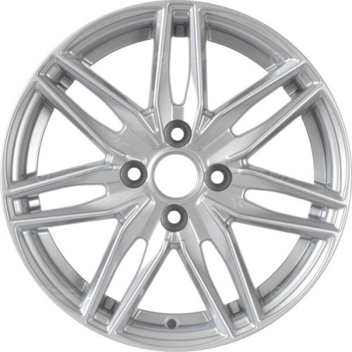 Колесный диск KDW KD1570 6xR15 4x100 ET46 DIA54.1 серебристый