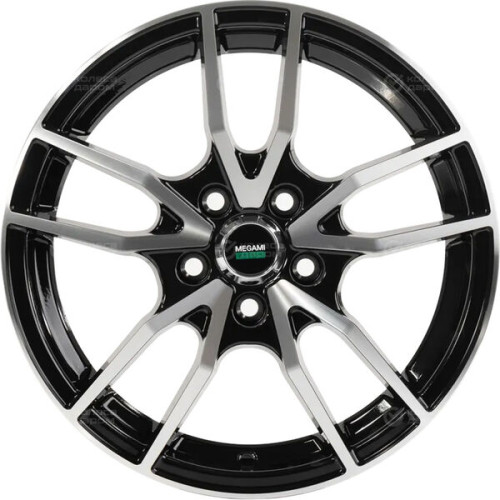 Колесный диск Megami MGM-20 5.5xR14 4x98 ET35 DIA58.6 черный полностью полированный