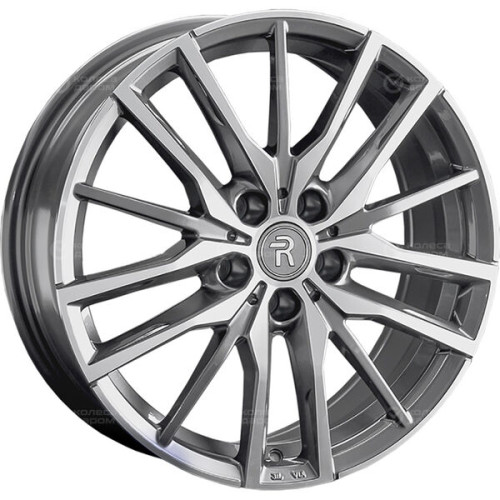 Колесный диск Replay HV85 7xR18 5x114.3 ET40 DIA66.6 насыщенный темно-серый полностью полированный