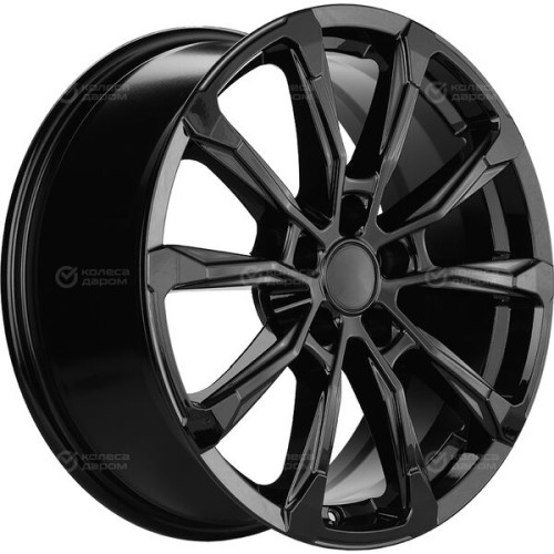 Колесный диск Carwel Ишим 1808 7.5xR18 5x114.3 ET53 DIA54.1 чёрный