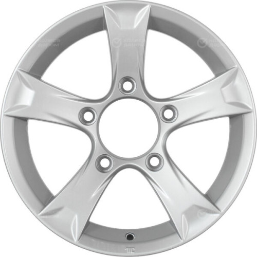 Колесный диск КиК Триал 6.5xR15 5x139.7 ET5 DIA110.1 серебристый