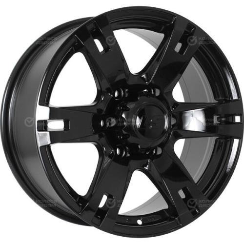 Колесный диск LS LS 182 8xR17 6x139.7 ET38 DIA100.1 черный