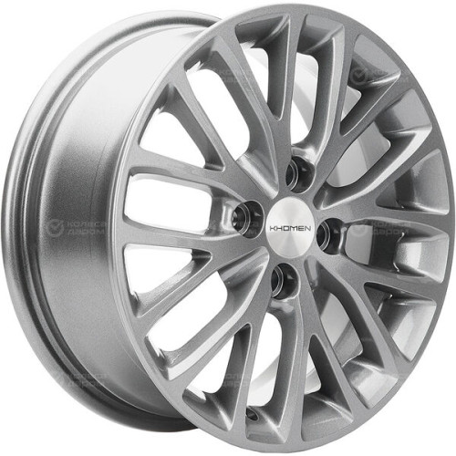 Колесный диск KHOMEN KHW1506 (ZV15_Xray) 6xR15 4x100 ET37 DIA60.1 серебристый