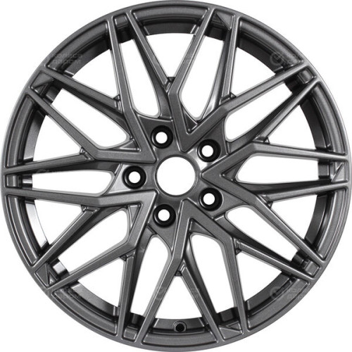 Колесный диск СКАД Азимут 7xR17 5x114.3 ET50 DIA67.1 темно-серый цвет с перламутровыми оттенками