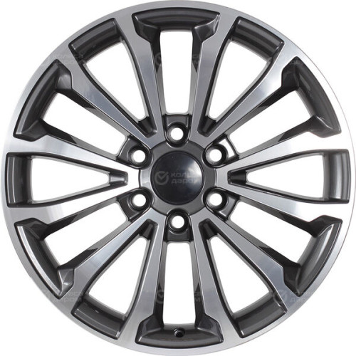 Колесный диск СКАД Premium Series КР006 (20_Pajero Sport) 8.5xR20 6x139.7 ET33 DIA67.1 светло-серый зеркальный