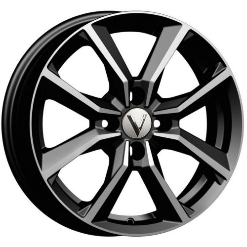 Легковой диск Вектор B283 6x15 4x98 ET35 58,5 Алмаз черный