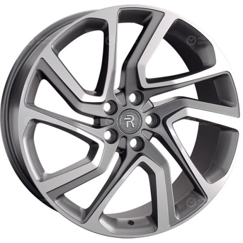 Колесный диск Replay LR79 9.5xR21 5x120 ET49 DIA72.6 темно-серый матовый ,частично полированный
