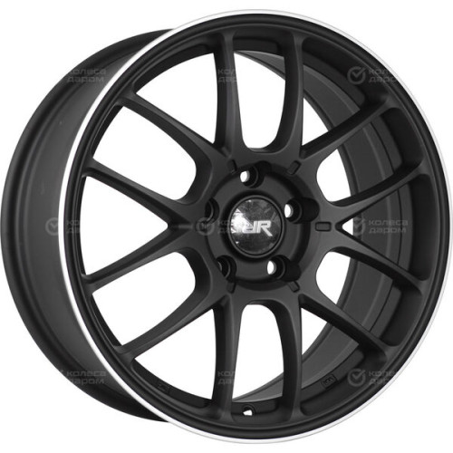 Колесный диск Race Ready CSSD2795 7.5xR17 4x100 ET45 DIA60.1 черный матовый с полированным ободом