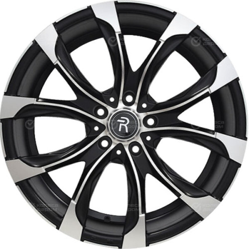 Колесный диск Replay MR161 9.5xR22 5x112 ET45 DIA66.6 черный матовый полностью полированный