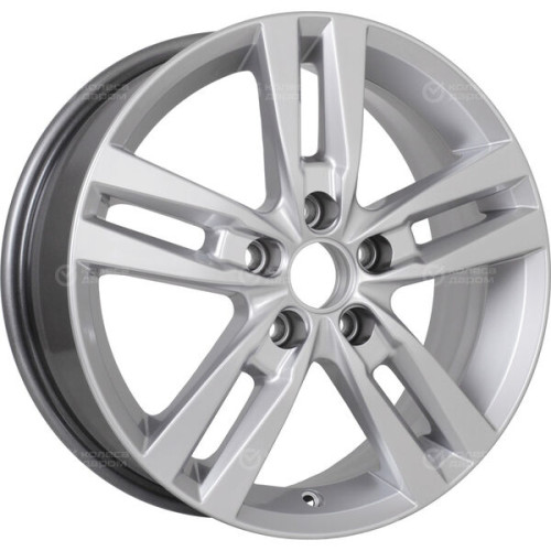 Колесный диск КиК Rassvet 6.5xR16 5x114.3 ET50 DIA66.1 (уценка) насыщенный темно-серебристый цвет