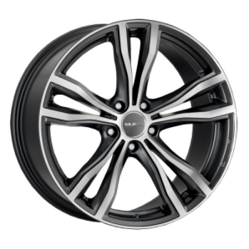 Легковой диск MAK X-Mode 9x19 5x112 ET32 66,6 Gun Metal Mirror Face