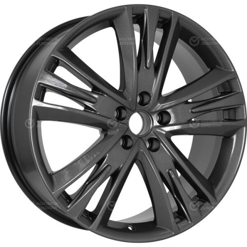 Колесный диск КиК Атлас 8.5xR20 5x130 ET55 DIA71.6 насыщенный темно-серый полностью полированный