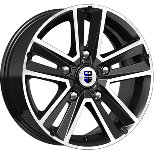 Легковой диск КиК Арена 6,5x16 5x139,7 ET40 98 Алмаз черный
