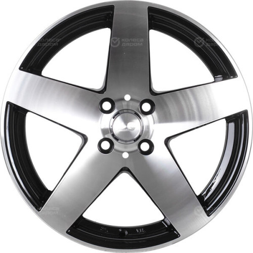 Колесный диск LS LS 806 7xR16 5x114.3 ET35 DIA73.1 черный полностью полированный