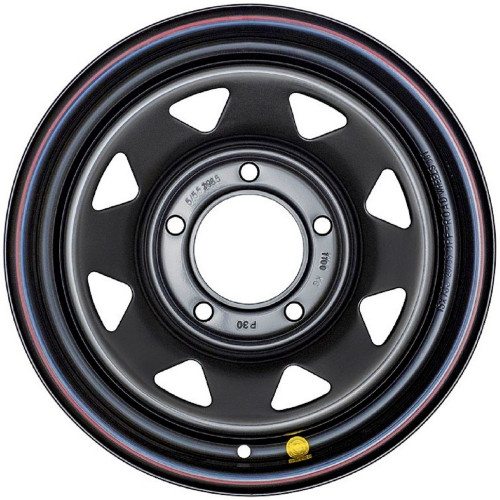 Легковой диск Off Road Wheels ВАЗ НИВА треуг 6,5x15 5x139,7 ET30 98,5 черный
