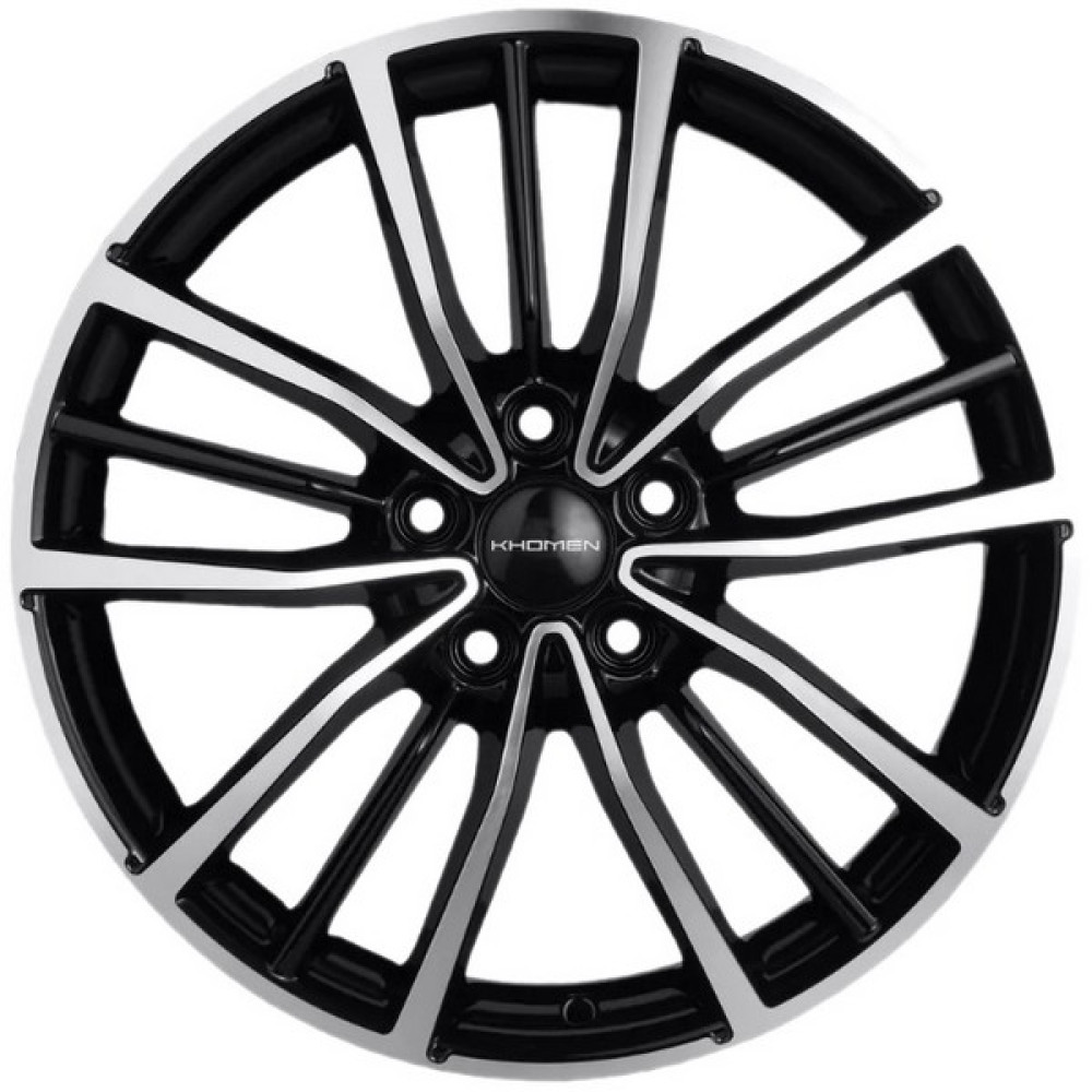 Легковой диск Khomen Wheels KHW1812 7x18 5x112 ET43 57,1 Black-FP