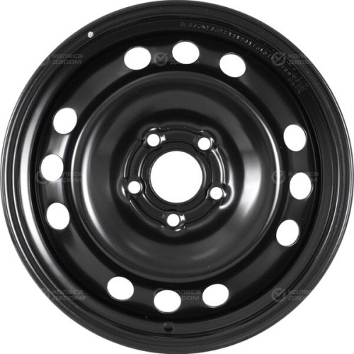 Колесный диск Евразиа ТАПО 75L37F Евразиа ТАПО 6.5xR16 5x110 ET37 DIA65 черный