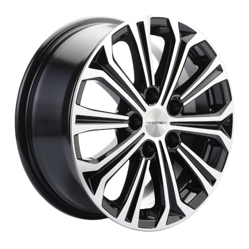 Легковой диск Khomen Wheels KHW1610 6,5x16 5x114,3 ET45 60,1 Black-FP