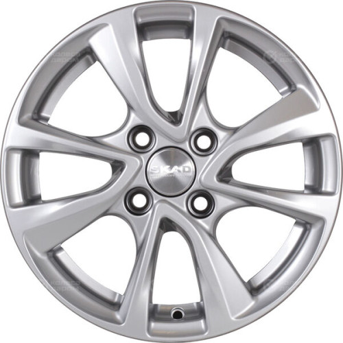 Колесный диск СКАД Ницца 5.5xR14 4x98 ET35 DIA58.6 серебристый
