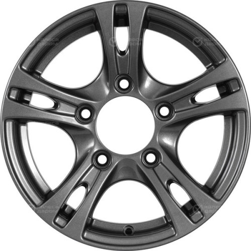 Колесный диск СКАД Дюна 6.5xR15 5x139.7 ET40 DIA98.5 темно-серый цвет с перламутровыми оттенками