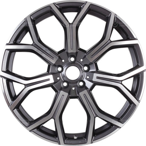 Колесный диск Replay B238 9.5xR21 5x112 ET37 DIA66.6 насыщенный темно-серый полностью полированный